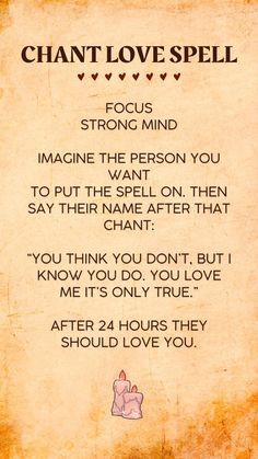 Unlock the secrets to someone’s heart with this powerful chant love spell. Discover its potent energy to attract love and create positive changes in your romantic life. If you are having a crush on someone but still hesitant, it’s time to manifest your deepest desires! Love Spell Chants That Work Fast, Manifest Love Spell, Attraction Spells, Love Spell, Wicca Love Spell, Love Chants, Truth Spell, Witchcraft Love Spells, Love Spell Chant