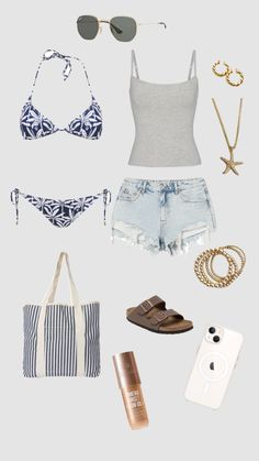 costal outfit #outfitinspo #summer Costal Outfit, Vacation Outfits Aesthetic, Cute Beach Outfits, Hawaii Outfits, Beach Vacation Outfits, Outfit Inspo Summer, Beach Wear Outfits