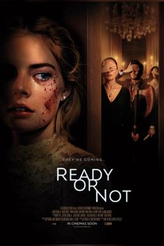 the movie poster for ready or not