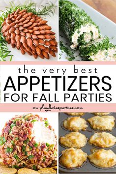 the best appetizers for fall parties