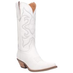 Dingo Women's Boot - Out West (White) - DI920-WH Cowboy Boots White, Dingo Boots, West Boots, Concert Fit, Womens Cowgirl Boots, Twisted X Boots, Everyday Boots, Swift Concert, Dan Post