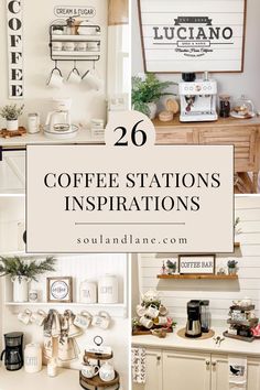 Perfect for those who see coffee making as an art form, these setups combine functionality with personal flair, turning your coffee break into a stylish ritual. Explore options for every space and style, from compact stations in cozy corners to expansive coffee bars that cater to all your beverage whims. Learn how to select the right equipment, accessories, and decor to complement your home's aesthetic.