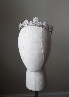 This statement-making bridal tiara designed to complement any romantic bridal ensemble | wedding inspo, wedding, wedding ideas, wedding hair, bridal hair styles, bridal hair accessories, bridal headpieces, headpieces for brides, bridal tiara, bridal crown, floral tiara, stylish bride, edgy bride, modern bride, bridal hair ideas, sparkly tiaras, sparkly wedding tiara, diamond tiara, maximalist wedding, glamorous wedding, women's jewelry and accessories, #bridaltiara #bridalstyle #weddinghair Strathmore Rose Tiara, Rose Tiara, Lady Elizabeth, The Queen Mother, Beautiful Tiaras, Princess Madeleine, Diamond Tiara, Diamond Crown, Queen Mother