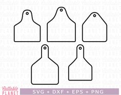 the svg dxf cutting files are ready for use