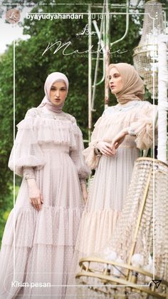 Dress Tulle Hijab, Tulle Dress Hijab, Gaun Tulle, Muslim Wedding Hijab, Tulle Outfit, Hijab Dress Party, Dress Pesta, Pregnant Wedding Dress, Vinales