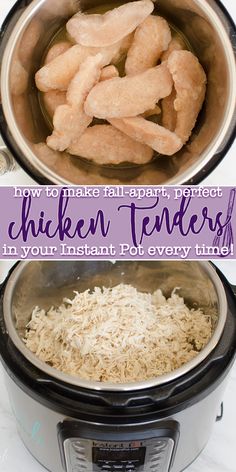 chicken tenderies in an instant pot every time