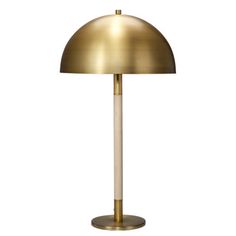 an image of a lamp that is on the table with white background and gold trim