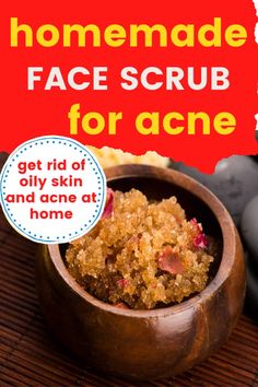 Exfoliating is very important part of oily skin care routine. It helps remove dead skin cells. This diy exfoliating face scrub is great for acne, dark spots and oily skin. The main ingredients of this homemade face scrub are sugar and olive oil, both of which are great for acne prone skin. Try this natural face scrub recipe for oily skin. It will not cost anywhere close to the expensive drugstore products. #diyfacescrub #facescrubforacne #exfoliatingfacescrub #oilyskin #DIYSkinCare