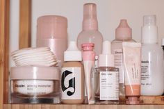 Items Aesthetic, Glossier You Perfume, Glossier Aesthetic, Dream Skincare, Product Aesthetic, Aesthetic Cream, Skincare Aesthetics