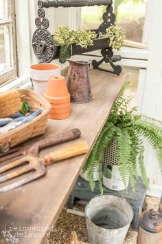 Transform your garden she shed into a cozy retreat with farmhouse vintage finds and reclaimed wood. Discover inspiring interior design ideas for your garden shed. She Shed With Storage