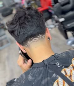 Back Taper Design Haircut, Simple Hair Designs, Undercut Hair Designs, Hair Designs For Men, Haircut Design