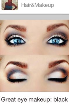 Fall Makeup cute idea to incorporate fall wedding themed colors into your makeup. - GAJ Photographs Light Smokey Eye, Blue Eyes Pop, Makeup Tip, Purple Eye Makeup, Smink Inspiration, Makeup Hacks, Purple Eyes