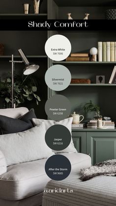 Interior Paint Colors Paint Palettes, Interior Design Guide, House Color Schemes, Sherwin Williams Paint Colors, Casa Exterior, Home Good, Paint Colors For Home