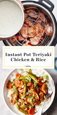 instant pot teriyaki chicken and rice