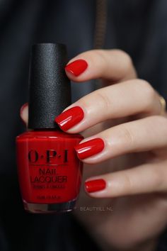 OPI Adam said “It’s New Year’s, Eve” New Years Nails Gel, New Years Nails, Opi Gel Nails, Opi Nail Colors, Nails 2017, Red Manicure, My Wish List, Nails Polish, Red Nail