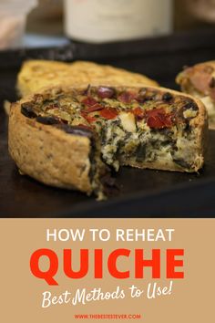 How to Reheat Quiche Can You Freeze Quiche, Reheat Quiche In Oven, Reheat Lasagna In Oven, How To Reheat Pancakes, Reheat Salmon Best Way To, Frozen Quiche, Homemade Quiche, Chafing Dishes, Flaky Crust