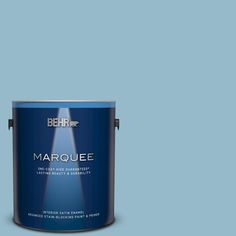 the behrow marquee paint is shown in an open, tan color