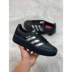 Item: Adidas Pabllo Vittar X Gazelle Bold Ih8063 Size: Multiple Women's U.S Sizes Available Condition: New With Box *Some Boxes Do Not Have Lids Or Are Damaged - See Variations When Selecting Size 100% Authentic Adidas Gazelle Bold Black, Women's Shoes, Black Shoes Women, Black Adidas, Adidas Women, Black Silver, Athletic Shoes, Adidas, Women Shoes