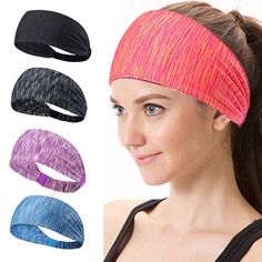 Women Cotton Knotted Turban Head Warp Hair Band Wide Elastic Headband Sport Yoga Feature Quantity: 1pc New fashion design, Very popular. Material:Cloth Apply to gender:Women Size: one size.  Color: Gray.  Gender: female.  Age Group: adult. Yoga Hair, Knit Turban, Estilo Fitness, Head Wrap Headband, Workout Headband, Yoga Headband, Stretch Headband, Style Sportif, Sports Headbands