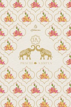 Indian Wedding Illustration Invitations, Indian Card Design, Wedding Card Elements, Royal Indian Wedding Card, Indian Wedding Logo, Indian Graphic Design, Building Advertising, Roof Restaurant, Luxury Logotype