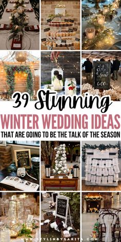 29 stunning winter wedding ideas that are going to be the talk of the season