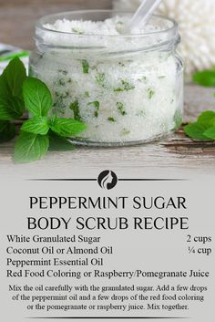 Scrubs Recipes, Salt Scrubs