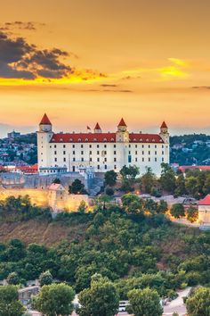 Travel to Slovakia's Bratislava Castle with #VikingCruises for the best views of the city #wanderlust #rivercruises #cruise #vacation #myvikingstory #architecture #baroque #europe #destinations #travelinspiration #international #summer # Architecture Baroque, Viking Cruises Rivers, Viking Cruises, Cruise Europe, Bratislava Slovakia, Foreign Travel, Cruise Destinations, Europe Tours, Beaux Villages