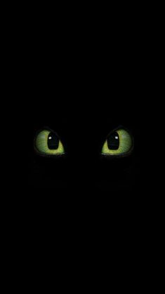 green eyes glowing in the dark with only one eye visible to the right and left side