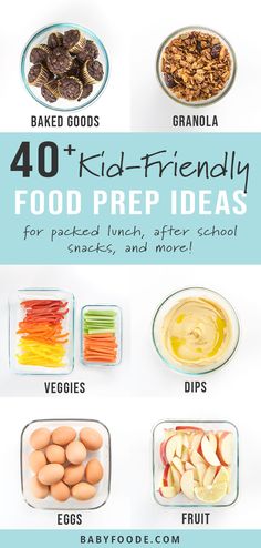 the top 10 kid - friendly food prep ideas