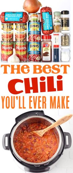 the best chili you'll ever make