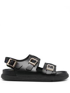 Birkenstock Cannes Leather Sandals - Farfetch Iconic Bags, Birkenstock Shoes, Summer Beach Wear, Pump Sandals, Sandals Black, Ballet Flat Shoes, Fashion Flats, Top Shoes, Leather Accessories