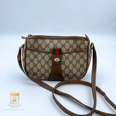 Gucci Sherry Line Crossbody Bag In Good Condition Noticeable Flaws: Minor Strap And Leather Line Scabbing, Interior Has Cracks That Cause Powdery And Flaky Fabrics. Exterior: Leather Hardware: Gold Approx: 27 X 16 X 7 Cm Strap Drop (50-52 Cm) Please Refer To Photos For Additional Details Available In Website And Store Purchase For $380 Tagzpi82048 Bags Gucci, Leather Hardware, Gucci Bags, Crossbody Bag, Bag Lady, Gucci, Exterior, Cream, Leather