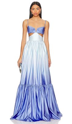 Sau Lee, Clothing Wishlist, Prom Dress Inspiration, Elegant Dresses Long, Mini Dress Casual, Vacation Dresses, Feminine Design, Hoco Dresses, Blue Ombre