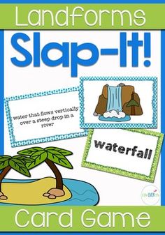 the landforms slap - it card game