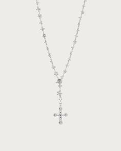 Daisy Molecule Chain - En Route Jewelry Luxury Cross Necklace, Koleen Diaz, En Route Jewelry, Contemporary Necklace, Daisy Necklace, Romantic Jewellery, Cross Chain, Cross Jewelry, Online Jewelry Store