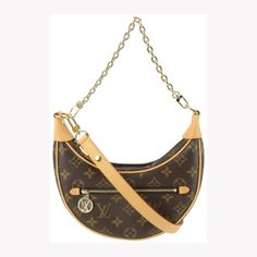 Louis Vuitton Rare Monogram Loop Chain Hobo Crossbody Croissant Bag 1118lv34 Date Code/Serial Number: Rfid Chip Made In: France Measurements: Length: 9" Width: 2.5" Height: 8" Shoulder Handle Drop: 14.5"-20.5" Handle Drop: 10" Overall New Condition ( 10/10 Or N ) Accessories: Box, Dust Bag, Shoulder Strap, Barcode, Care Card Signs Of Wear: Exterior Canvas: New Exterior Leather And Trim: New Interior: New Interior Pocket: New Handle / Straps: New Corners: New Edges: New Hardware: New Odor: None Croissant Bag, Louis Vuitton Petit Noe, Louis Vuitton Delightful, Louis Vuitton Multicolor, Louis Vuitton Neverfull Gm, Limited Edition Bag, Bags Louis Vuitton, Chain Loop, Louis Vuitton Neverfull Mm