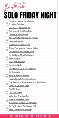 Embrace your solo Friday nights with these 41 fulfilling activities. From cozying up with a good book to trying out a new recipe, turn your alone time into moments of self-discovery and joy.  friday night dinner ideas | friday night outfit going out | friday night fever | friday night at home | friday night at home captions | friday night at home alone | friday night at home funny hilarious | things to do on a friday night | things to do on a friday | fun things to do on a friday  night Friday Night In Aesthetic, At Home Captions, Things To Do When Alone, Home Captions, Friday Night Outfit Going Out, Friday Night At Home, Friday Night Outfit, Free Date Ideas, Winter Date Ideas