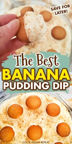 the best banana pudding dip recipe