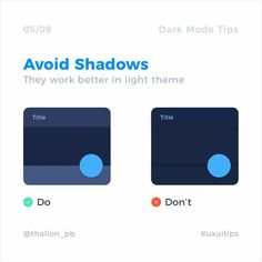 the dark mode for an app that shows how to do different things in one place