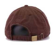 For a rustic and vintage look. Made from durable cotton with pinpoint distressing to give it a vintage flair, which we highly recommend in the dad hat style. We’ve searched high and low for the best premium basics in the country and this is it. High in quality at the right price. This dad hat sacrifices nothing. A favorite at Hat Heaven headquarters for a myriad of reasons, we can’t sing enough praises about these dad hats. Hat Material: 100% CottonCrown: KBE BrownVisor: KBE BrownButton: KBE Bro Brown Fitted Baseball Cap, Brown Adjustable Visor Baseball Cap, Brown Outdoor Baseball Cap, Adjustable Brown Baseball Cap Visor, Brown Adjustable Hat With Curved Bill, Brown Outdoor Hat With Curved Bill, Brown Casual Trucker Hat With Curved Brim, Casual Brown Trucker Hat With Curved Brim, Brown Adjustable Curved Bill Hat