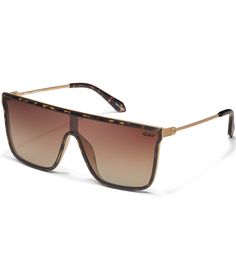 From Quay Australia&#x2C; the Unisex Nightfall Remixed Shield Polarized Sunglasses features:Combination frameShield shapeNot Rx ableStandard solid lens Non-polarizedApprox. 49mm height - 18mm nose gap - 145mm temple lengthImported. Tortise Sunglasses, Fashion 2023 Summer, 2023 Summer Fashion, Quay Sunglasses, Quay Australia, Tortoise Sunglasses, Shield Sunglasses, Bedroom Lighting, Dillard's