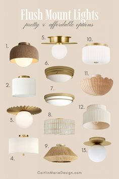 flush mount lights are the perfect lighting fixture for any space in your home or office