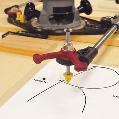 Trace along any letter stencil or line drawing, while your router makes the same cut at a 50% reduction. Attaches easily to most routers using the included TurnLock baseplate technology and hardware. This is a complete routing system; including 3 Router bits, 3 Stylus tips, 2 stencil fonts (Modern and Old English ) and line drawings. Milescraft Pantographpro Router Tracing Jig | 12210003 Unfinished Wood Furniture, Router Jig, Woodworking For Kids, Learn Woodworking, Woodworking Hand Tools, Shop Layout, Letter Stencils, Wood Tools, Router Bits