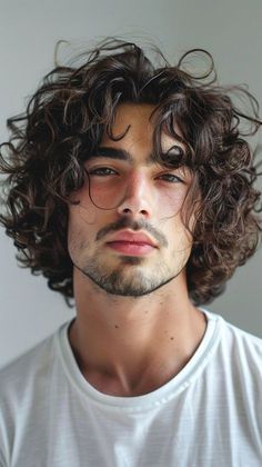 #hair #hairstyle #haircut #hairstylist #haircolor #hairfashion #haircare #hairideas #hairinspo #hairporn #boyshairstyle Curly Mop Hair Men, Long Hairstyles Curly Hair, Long Curly Haircuts For Men, Curly Long Hair Hairstyles, Curly Hair Long Men, Long Curly Hair Boys, Men Curly Haircut Long, Mens Curly Hairstyles Long