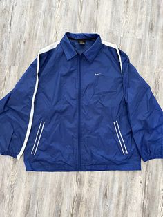 Vintage 90s Nike Windbreaker Pullover Nylon Jacket Mens Size L. The pictures in this listing are all part of the item description so make sure you have examined all measurements, photos, and flaws prior to purchasing. Most items are vintage/secondhand. This means used. If you have questions send us a message. Thank you for stopping by. Check out my store for more cool vintage. Nike Long Sleeve Nylon Windbreaker, Nike Nylon Long Sleeve Windbreaker, Nike Casual Windbreaker For Streetwear, 90s Style Nylon Long Sleeve Windbreaker, Vintage Windbreaker Outfit Men, Windbreaker Outfit Men, 90s Nike Windbreaker, Windbreaker Outfit, Vintage Nike Jacket