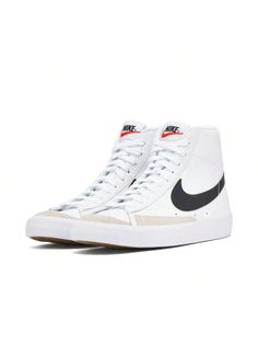 Item: Nike Blazer Mid 77 White Black

Brand: Nike

Model Number / SKU: DA4086-100

Sizing: GS & Women's

Condition: Brand New With Box, 100% Authentic!Nike Blazer Mid 77 White Black DA4086-100 GS & Women's Fashion Sneaker New Black and White         Sports & Outdoor Shoes, size features are:Bust: ,Length: ,Sleeve Length: Nike Blazer Mid 77 White, Nike Model, Nike Blazer Mid 77, Shoe Wishlist, Nike Models, Nike Blazer Mid, Nike Blazers Mid, Casual Sneakers Women, White Shoes Women