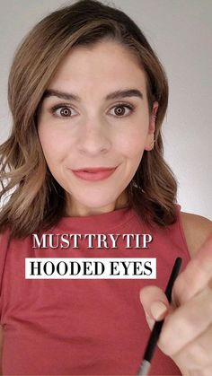 Must Try Tip for Hooded Eyes! in 2022 | Beauty makeup tips, Makeup tips eyeshadow, Face makeup tips Makeup Tips Eyeshadow, Hooded Eye Makeup Tutorial, Hooded Eyes, Eye Makeup Tips