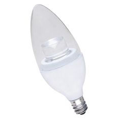 a white light bulb on a white background