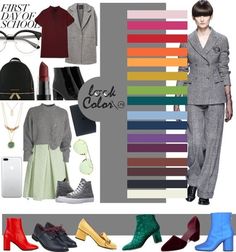 Mode Ab 50, Vintage Street Fashion, Hourglass Fashion, Color Guide, Color Me Beautiful