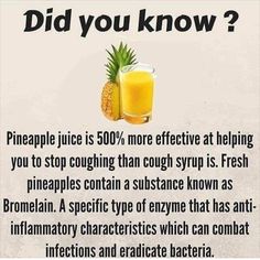 Health Post, Pineapple Juice, Health Info, Health And Beauty Tips, Natural Medicine, Home Health